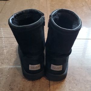UGG black suede boots